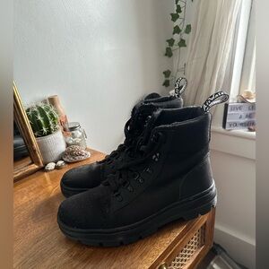 Black Doc Martens, size 9 not used